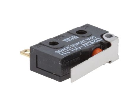 Mikroprzełącznik SNAP ACTION z dźwignią SPDT 0,1A/125VA D2SW-01L1H
