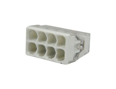 Szybkozłączka 8x 0,5-2,5mm2 na drut 450V/24A ORYGINALNA woreczek 10szt. 2273-208