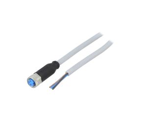 Przewód przyłączeniowy M8 -PIN 3 proste 5m 60VAC IP67 YF8U13-050VA1XLEAX