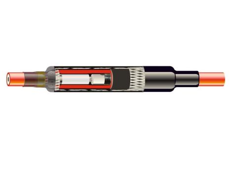 Mufa przelotowa termokurczliwa 24kV 70-150mm2 (24-EPJ-1/70-150/SWS-Z) 237137