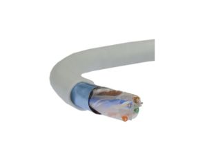 Kabel FTP kat.6 F/UTP 4x2x0,57 Dca jasnoszary LSOH Alantec /500m/