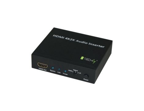 HDMI 2K4K Audio Inserter HDMI/Toslink/Audio Stereo L/R IDATA HDMI-AI4K