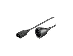 Kabel Adapter Zasilania IEC320 C14 na Schuko F Gniazdo 1.5m