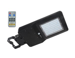 Lampa solarna uliczna parkowa 40W barwa 4000K montaż słup/ściana