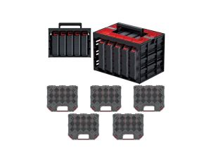 Szafka z 5x organizer z przegrodami na narzędzia i akcesoria 390x284x60mm Kistenberg TAGERCASE 30