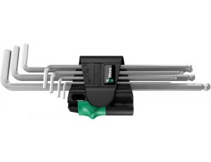 ZESTAW KLUCZY TRZPIENIOWYCH Z KULKĄ HEX PLUS 7CZ, MAGNETYZER