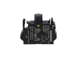 Oprawka blok LED żółty 24V AC-DC montaż czołowy przył sprężynowe SIRIUS ACT 3SU1401-1BB30-3AA0