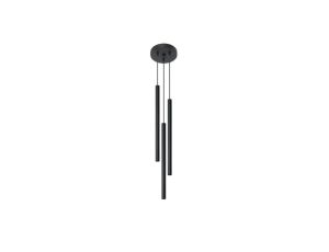 Lampa wisząca PASTELO 3P czarna