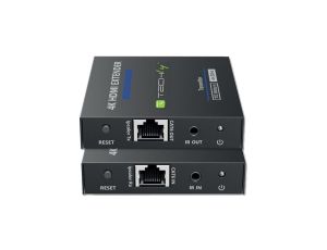 Extender HDMI 4K*60Hz do 70m Kat6/6a/7 Zero Latecy IR Techly