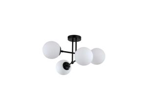 Lampa wisząca Roma 4 czarna LP-1345/4P BK Light Prestige