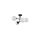 Lampa wisząca Roma 4 czarna LP-1345/4P BK Light Prestige
