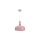 Lampa wisząca MALMO PINK 1xE27 MLP6199 Milagro
