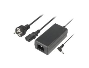 Zasilacz impulsowy 24VDC 2,7A 5,5/2,1 65W biurkowy 87 ESPE-6524-P3-2155L+KB+OP