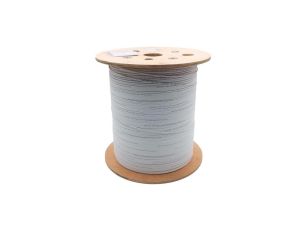 Kabel światłowodowy wewnętrzny FTTH 2 włóknowy SM 9/125 OS2 G57A1 B2ca LSOH biały 1km DK-D3902-1-SC-W