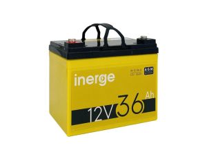 Akumulator VRLA AGM 12V 36Ah (żywotność 7-9lat) INERGE IN-12-36-A