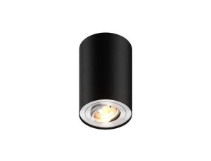 Lampa natynkowa spot czarna RONDOO 89201-N