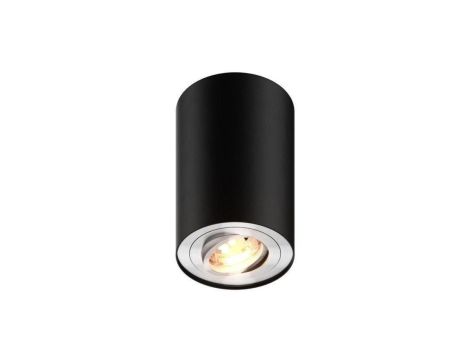 Lampa natynkowa spot czarna RONDOO 89201-N