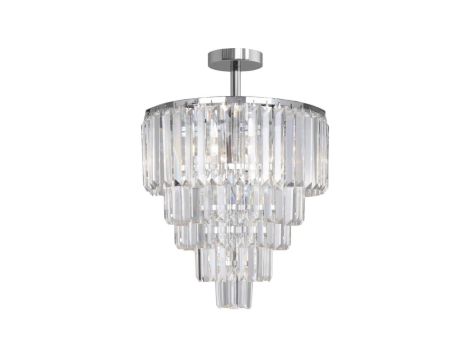 Lampa sufitowa AMEDEO FC17106/6+3+1-CHROME+CL