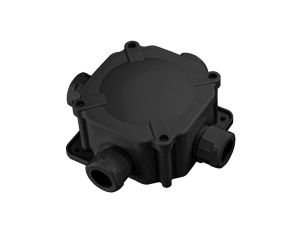 Puszka instalacyjna hermetyczna PG21 5x6mm2 IP67 czarna odporna na UV A.0036C