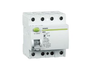 Wyłącznik różnicowoprądowy 4P 40A 100mA typ A 6kA Ex9L-N