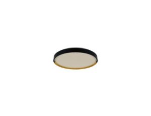 Plafoniera LED okrągła 16W neutr IP44 FARNA dąb/czarny 04155