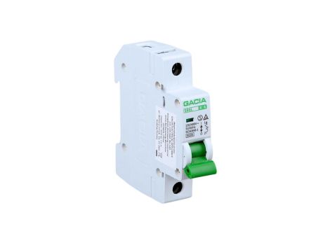 GACIA Wyłącznik nadprądowy SB6L B 1P 6A 6kA AC