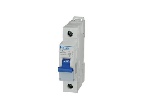 WYŁĄCZNIK DLS6I 10KA C 32/1 NADMIAROWO-PRĄDOWY 1-BIEGUNOWY 09916206