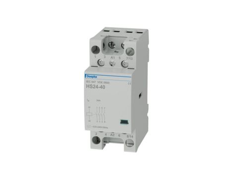 STYCZNIK HS 2 20-40 24A 230V 4 zwierny 09980422