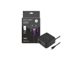Qoltec Zasilacz sieciowy 65W 5-20.3V 2-3.25A USB typ C PD Laptop Smartfon