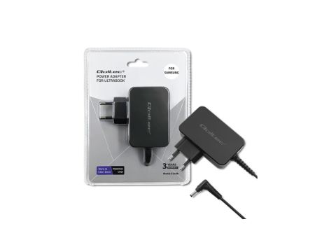 Qoltec Zasilacz do ultrabooka laptopa Samsung 40W 19V 2.1A 3.0*1.0