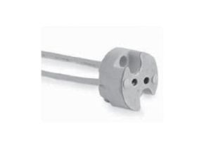 Oprawka - gniazdo do żarówek halogenowych i LED G4-GX5,3-GY6,35 (5023/25/T)