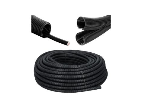 Peszel ochronny polipropylenowy Ana-Quick PP MOD DUO (rozcięty, podwójny) roz.23 28,1/21,6mm rura karbowana elastyczna 320N IP54