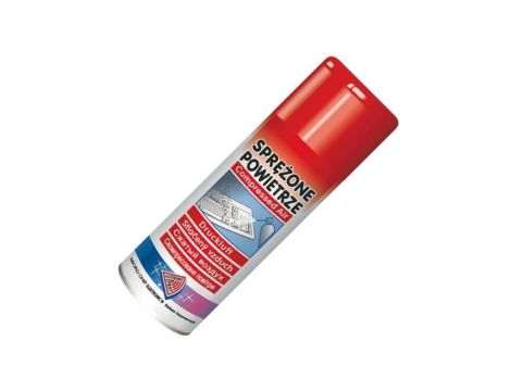 Sprężone powietrze do czyszczenia w puszce 400ml spray z rurką PALNE