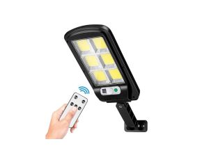 Lampa solarna LED SUNARI FLS-01 6*COB PIR 10W 800lm 6000K 2400mAh Li-Ion + pilot Forever Light RTV100322