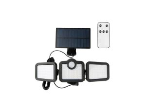 Lampa solarna LED SUNARI FLS-04 108*SMD PIR 8W 600lm 6000K 2400mAh Li-Ion Forever Light RTV100325