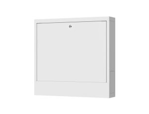 Szafka natynkowa ORN-3 do montażu rozdzielacza hydraulicznego na 8 obwodów grzewczych 615x121x580mm biała