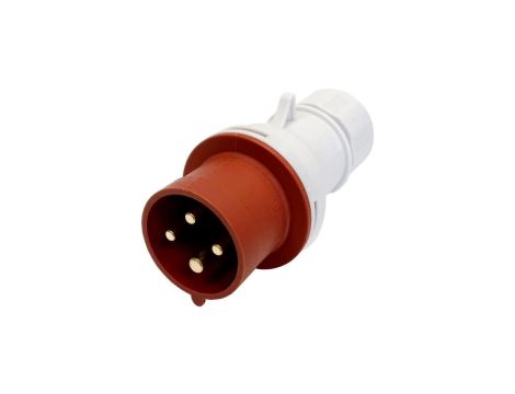 Wtyczka siłowa przenośna 4p. 16A 400V IP44 / 25013