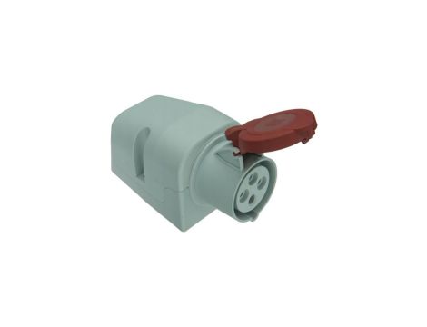 Gniazdo siłowe stałe 4p. 16A IP44 400V / 25010