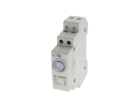Lampka kontrolna modułowa sygnalizacyjna L60 niebieska