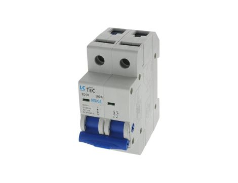 Rozłącznik izolacyjny SD60 2P 2M 2F 100A