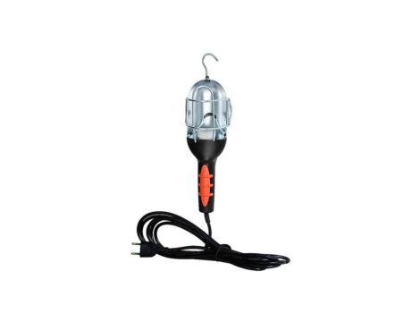 Lampa do warsztatu ręczna na kablu 5m E27 włoska ALADIN 5M
