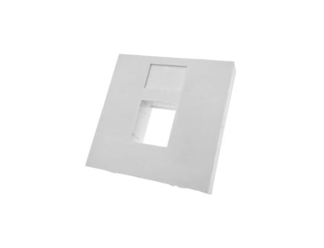 Adapter 45x45 1xRJ45 (płaski) ALANTEC
