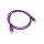Patch-cord U/UTP kat.6A LSOH fioletowy 1m ALANTEC