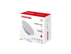 TOSHIBA LED DOWN LIGHT D100 8W 6500K