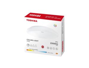 TOSHIBA LED CEILING 40 24W 4000K 3BRIGHT (W)