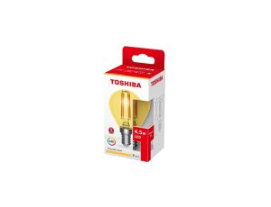 TOSHIBA LED FILAMENT (YELLOW) G45 E14 4.5W/10szt./