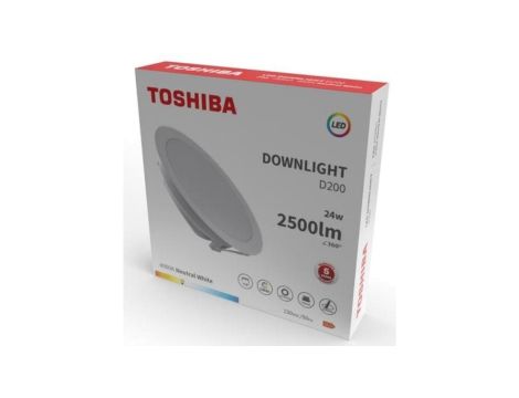 TOSHIBA LED DOWN LIGHT D200 24W 4000K