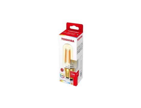 TOSHIBA LED FILAMENT (AMBER) T25 E14 4.5W 2200K/10szt./
