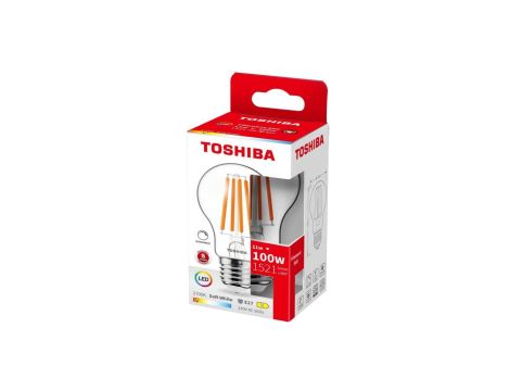 TOSHIBA LED FILAMENT A60 E27 11W 2700K DIM/10szt./
