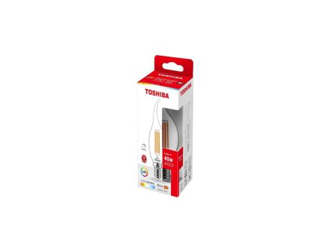 TOSHIBA LED FILAMENT CF35 E14 4.5W 2700K DIM/10szt./